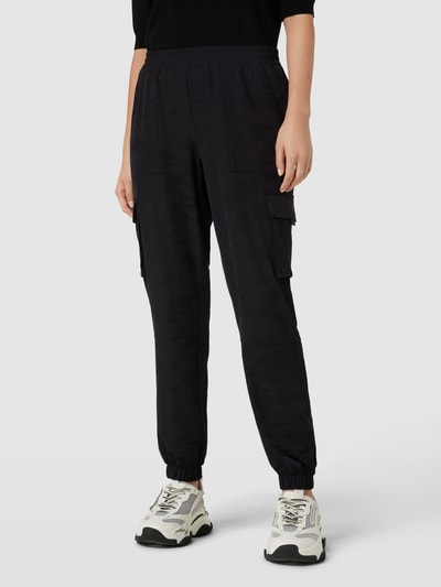 DKNY PERFORMANCE Sweatpants met cargozakken Zwart - 4