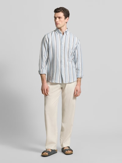 Antony Morato Relaxed Fit Hose mit elastischem Bund Modell 'ELLIOT' Ecru 1