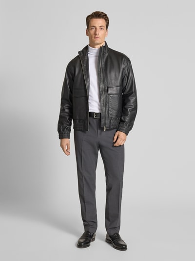 Lindbergh Shirt met lange mouwen en col Wit - 1