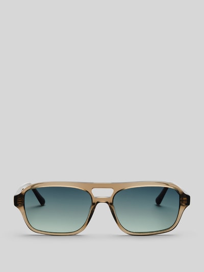 MessyWeekend Pilot Sonnenbrille Modell 'BURT' Hellgruen 2