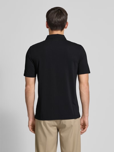 CK Calvin Klein Regular fit poloshirt met 1/2-mouwen Zwart - 5