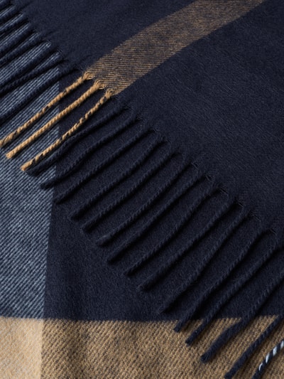 MCNEAL Schal mit Ausfransungen Marine 2