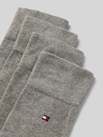 Tommy Hilfiger Kousen van katoenmix in een set van 4 paar Middengrijs gemêleerd - 2