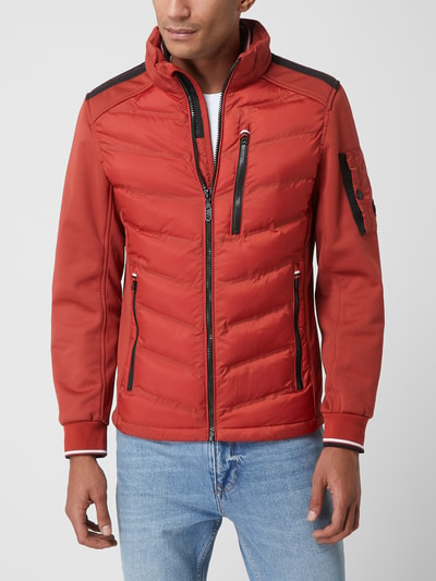 Tom Tailor Jacke mit Kontrasteinsätzen Rot 4