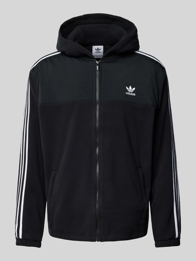 adidas Originals Fleecejacke mit Kapuze Black 2