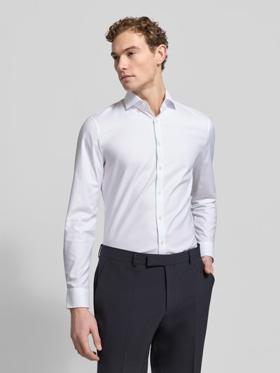 OLYMP No. Six Super Slim Fit Business-Hemd mit Kentkragen Weiss 4