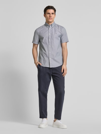 Tommy Hilfiger Regular fit vrijetijdsoverhemd van puur katoen Blauw - 1