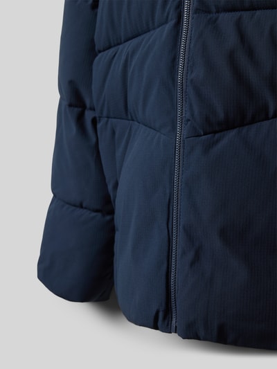 Jack & Jones Regular fit gewatteerd jack met logoprint, model 'Global' Marineblauw - 2