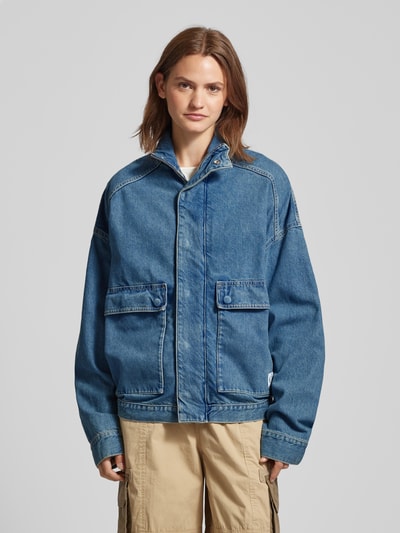 Calvin Klein Jeans Jeansjacke mit Label-Patch Modell 'EASY' Jeansblau 4