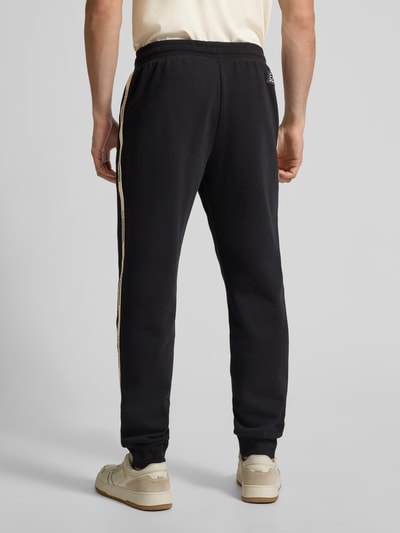EA7 Emporio Armani Regular Fit Sweatpants mit Tunnelzug Modell 'Train' Black 5