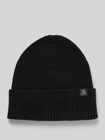 Marc O'Polo Mütze aus reiner Baumwolle Black 1