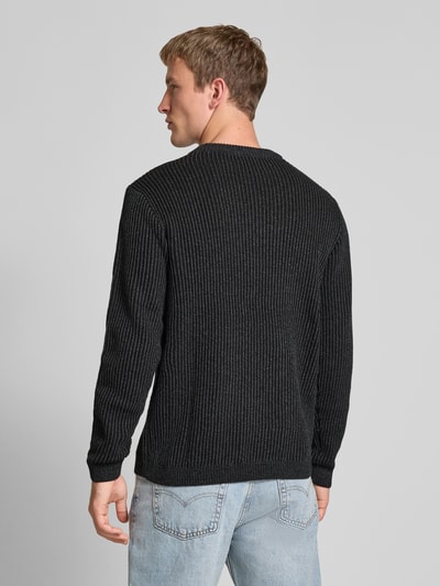 Jack & Jones Sweter z dzianiny z prążkowanymi wykończeniami model ‘DOVER’  5