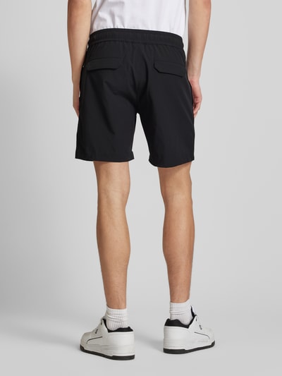 Balr. Regular Fit Shorts mit fixierten Bügelfalten Modell 'Hex-Series' Black 5