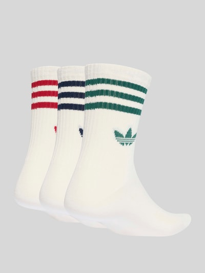 adidas Originals Socken aus Baumwoll-Mix im 3er-Pack Offwhite 3