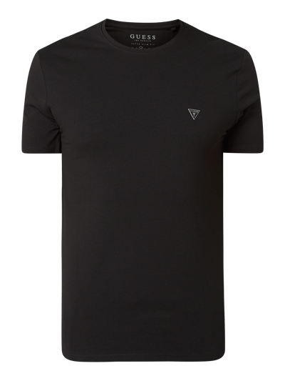 Guess Super Slim Fit T-Shirt mit Stretch-Anteil Black 2