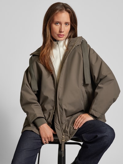 G-LAB Funktionsjacke mit Kapuze Taupe 3