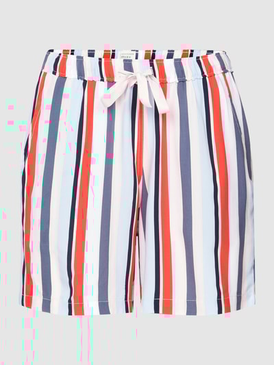 Schiesser Korte pyjamabroek met streepmotief Rood - 2