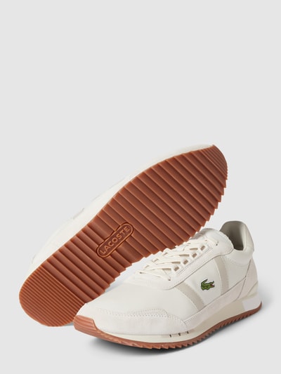 Lacoste Sneakersy z wyhaftowanym logo model ‘PARTNER RETRO’ Złamany biały 5