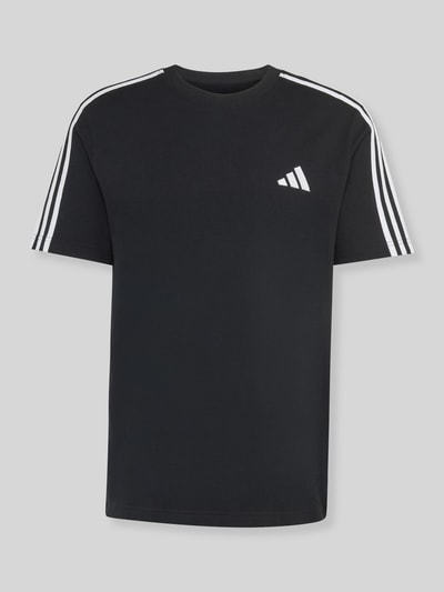 adidas Sportswear Regular Fit T-Shirt aus reiner Baumwolle Black 2