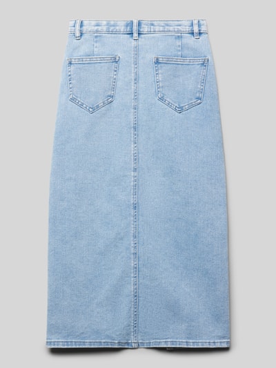 Only Spódnica jeansowa z wpuszczanymi kieszeniami model ‘SIRI’ Jasnoniebieski 3
