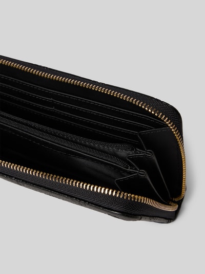Guess Portemonnee met labeldetail, model 'CRESIDIA' Zwart - 3