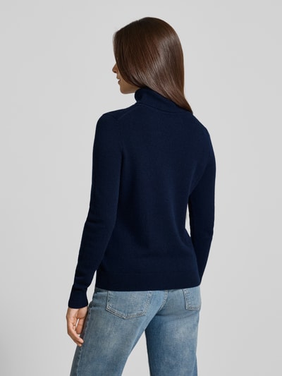 Christian Berg Woman Strickpullover aus reinem Kaschmir Dunkelblau 5