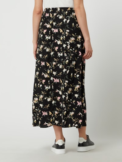 Vero Moda Maxirok met all-over motief Zwart - 5