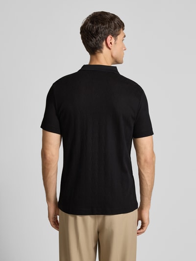 JOOP! Collection Koszulka polo o kroju regular fit z czystej bawełny model ‘Bianco’ Czarny 5