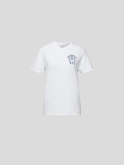 Denimist T-Shirt mit Brand-Print Weiß 2