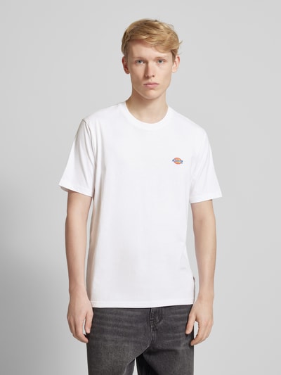 Dickies T-Shirt mit Label-Print Modell 'MAPLETON' Weiss 4