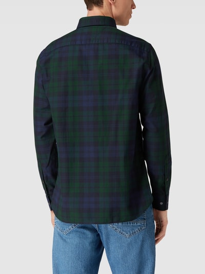 Tommy Hilfiger Freizeithemd mit Karomuster Modell 'OXFORD BLACKWATCH' Marine 5