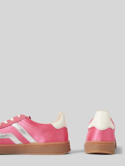 Gant Sneaker aus Leder-Mix mit Label-Detail Modell 'CUZIMA' Pink 2