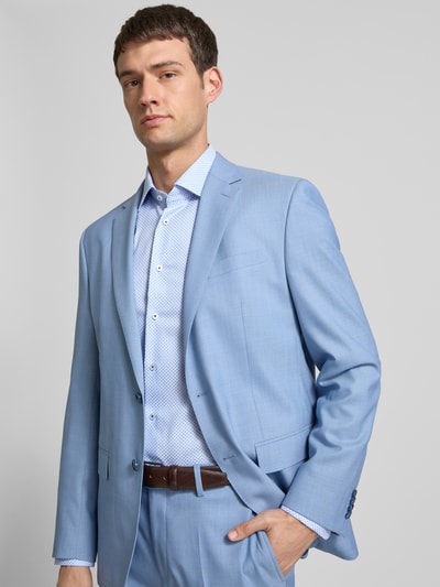 ETERNA Slim Fit Business-Hemd mit Kentkragen Bleu 3