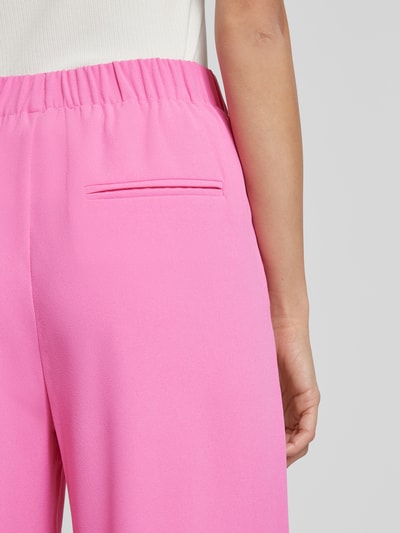 Selected Femme Spodnie materiałowe w jednolitym kolorze model ‘TINNI’ Mocnoróżowy 3