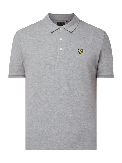 Lyle & Scott Koszulka polo z wyhaftowanym logo  Średnioszary 2