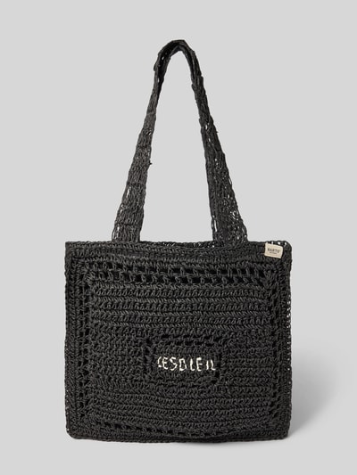 Barts Torba shopper z detalem z logo model ‘MAHYA’ Czarny 2
