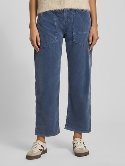 MAC Stoffen broek met 5-pocketmodel Blauw - 4