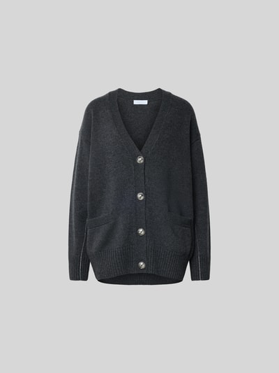 Rabanne Cardigan mit Kaschmir-Anteil Dunkelgrau 2