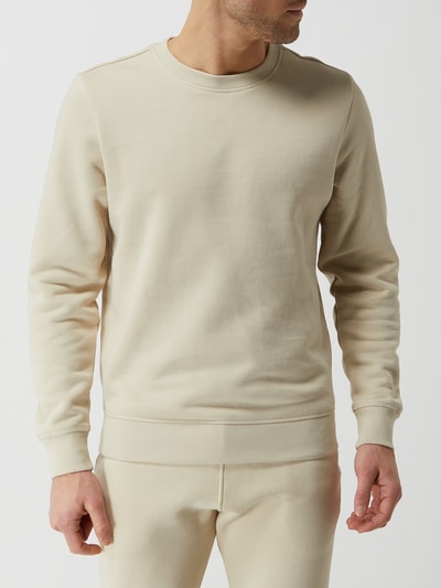 MC NEAL Sweatshirt mit Rundhalsausschnitt Beige 4