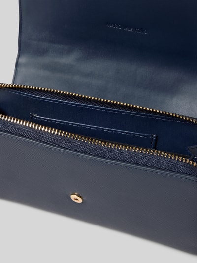 VALENTINO BAGS Portemonnaie mit Label-Detail Marine 3