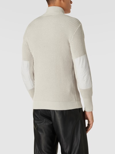 G-Star Raw Gebreide pullover met borstzak Lichtgrijs - 5