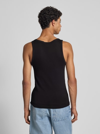 Pegador Tanktop mit gerippten Abschlüssen Black 5