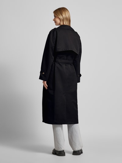 Vero Moda Outdoor Trenchcoat mit Bindegürtel Modell 'CHLOE' Black 5