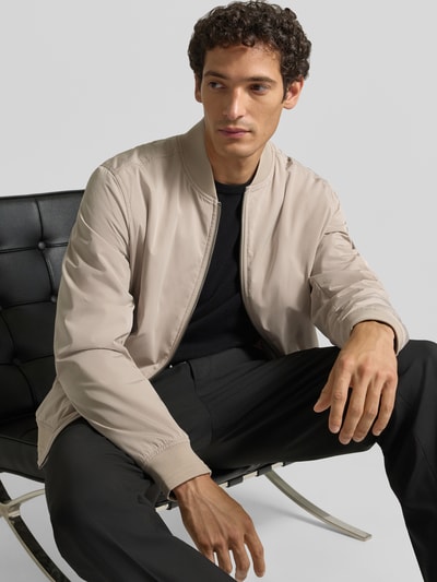 JOOP! COLLECTION Kurtka ze stójką i zamkiem błyskawicznym model 'Arik' Beżowy 3