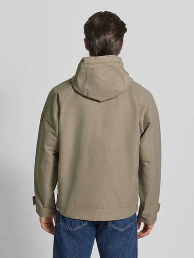 Marc O'Polo regular fit blouson van katoenmix Olijfgroen - 5