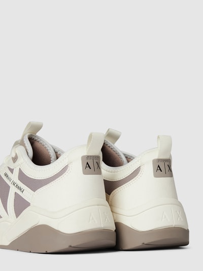 ARMANI EXCHANGE Sneakersy w dwóch kolorach Beżowy 2