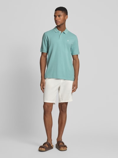 Marc O'Polo Regular Fit Poloshirt aus reiner Baumwolle Mint 1