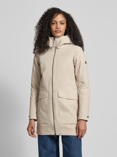 Didriksons Regular Fit Parka mit Logo-Applikation Modell 'Folka' Sand 4