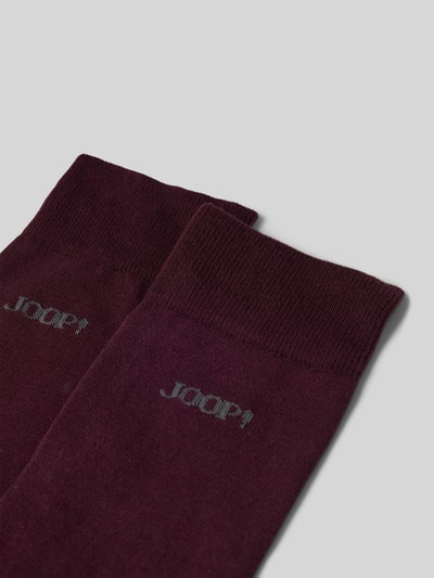 JOOP! Collection Skarpety z nadrukiem z logo Ciemnoczerwony 2