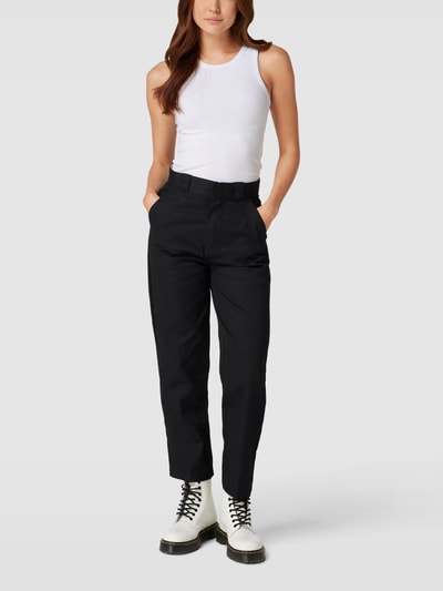 Dickies Cropped Stoffhose mit Label-Detail Modell 'THE PHOENIX' Black 1